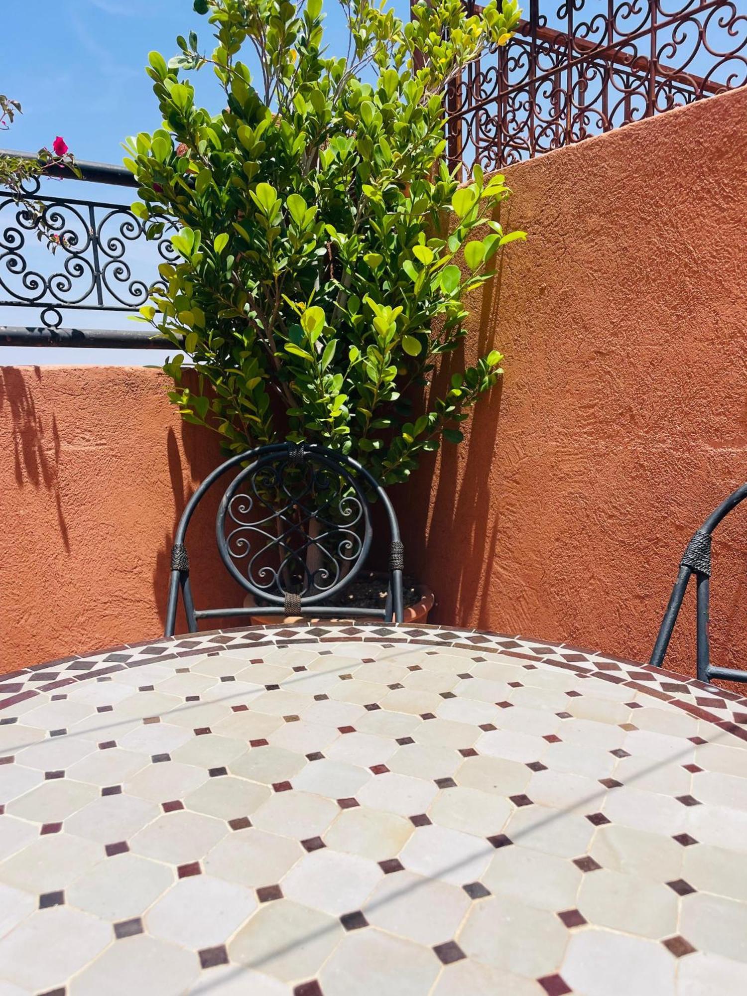 Riad Ms Holidays Terrasse Privatise Marrakech Marrakesh Buitenkant foto